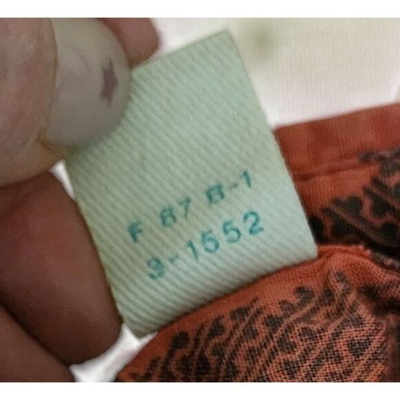 Vintage 80s Saturdays Button Up Plaid Check Men Shirt Size L Pink - Picture 6 of 9